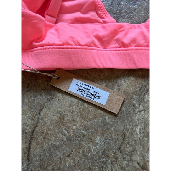 Skims Fits Everybody Triangle Bralette Sorbet Small - Picture 9 of 9